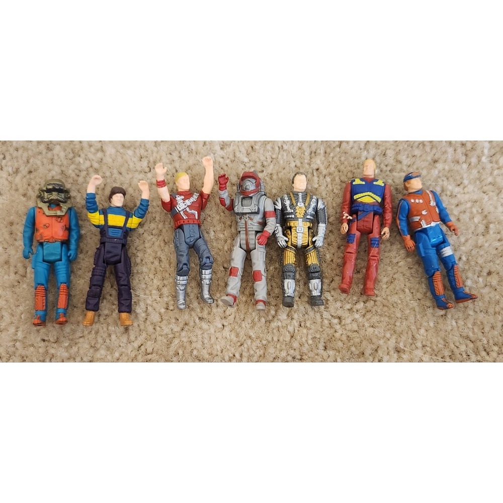 Vintage Kenner M.A.S.K. Action Figures Lot of 7